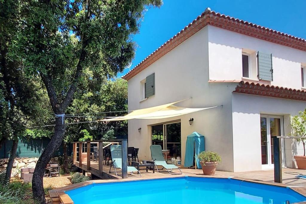 Villa Garrigue - Piscine, Parking, Maison Entiere Beaulieu  Экстерьер фото